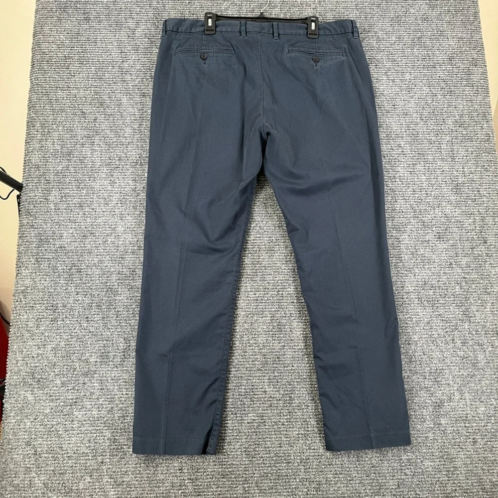 Bonobos Weekday Warrior Monday Pants Men 40x32 Slim Fit Navy Stretch Work Office